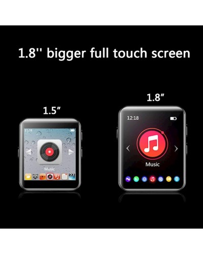 MP4 პლეერი Benjie BJ-D39, 1.8" LCD Screen, 16GB, MP4 Player, Black