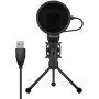 მიკროფონი Marvo MIC-03 Wired Gaming USB Microphone Black