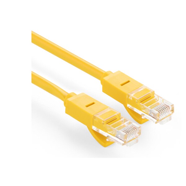 LAN კაბელი UGREEN 11232, Cat 5e UTP Lan Cable, 3m, Yellow