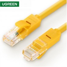 UTP LAN კაბელი UGREEN NW103 (30642) Cat5e Patch Cord UTP Lan Cable, 10m, Yellow