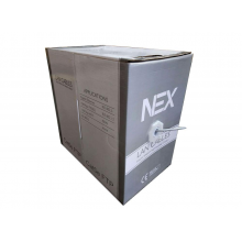 ქსელის კაბელი -  Nex Network / Cat5e / FTP / 20% / შიდა გამოყენების / 305 მეტრი