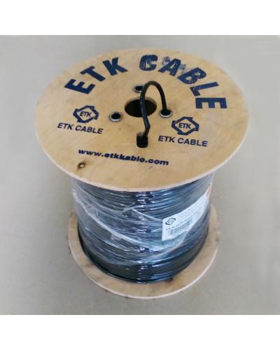 ქსელის კაბელი - Cat5e UTP 100% სპილენძი გარე გამოყენების 305 მეტრი