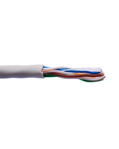 ქსელის კაბელი - Cat5e UTP 20% სპილენძი, შიდა გამოყენების, 305 მეტრი