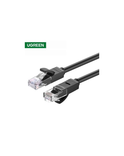 ქსელის კაბელი UGREEN NW102 (20158) Cat 6 Patch Cord UTP Lan Cable, 0.5m, Black