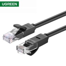 ქსელის კაბელი UGREEN NW102 (20159) Cat6 Patch Cord UTP Lan Cable, 1m, Black