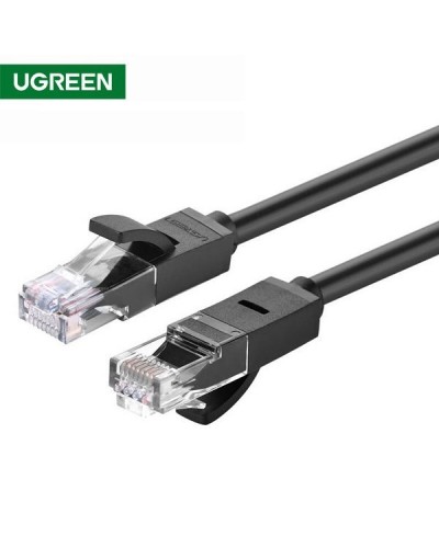 ქსელის კაბელი UGREEN NW102 (20160) Cat6 Patch Cord UTP Lan Cable, 2m, Black