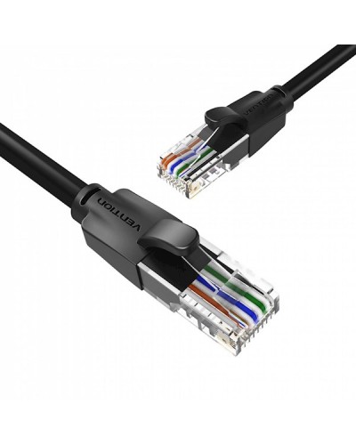 ქსელის კაბელი VENTION IBEBH Cat.6 UTP Patch Cable 2M Black