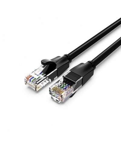 ქსელის კაბელი VENTION IBEBH Cat.6 UTP Patch Cable 2M Black