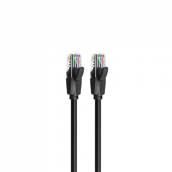 ქსელის კაბელი VENTION IBEBI Cat.6 UTP Patch Cable 3M Black