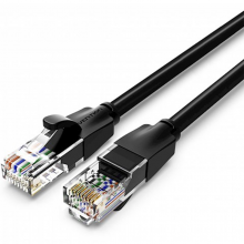 ქსელის კაბელი VENTION IBEBK CAT.6 UTP PATCH CABLE 8M BLACK