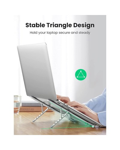 ნოუთბუქის სადგამი UGREEN LP451 (40289), Foldable Laptop Stand, Silver
