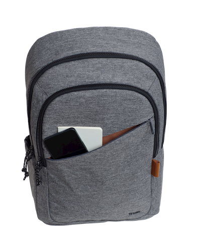 ნოუთბუქის ჩანთა Trust 24981 Avana, 16", Backpack, Grey