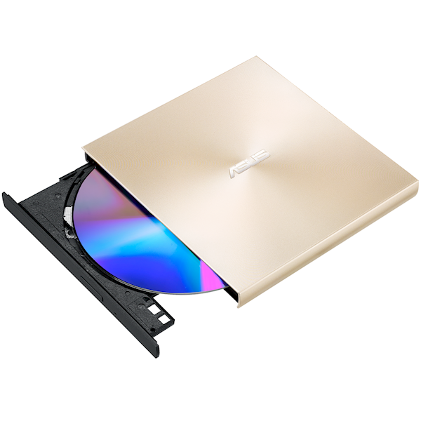 DVD დისკის წამკითხველი Asus 90DD0295-M29000 ZenDrive U8M, USB Type-C, USB, DVD Drive, Gold