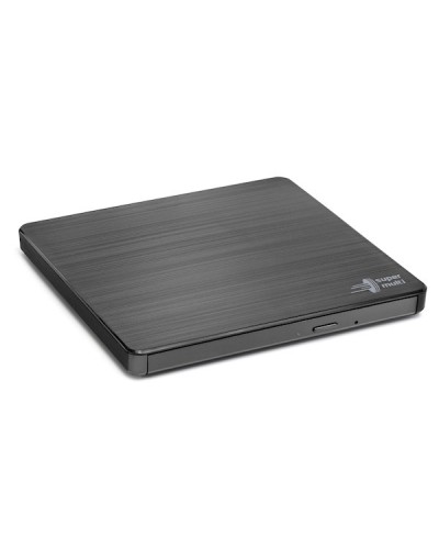 Hitachi-LG GP60NB60 DVD+-R/RW USB2.0 EXT Ret Ultra Slim Black