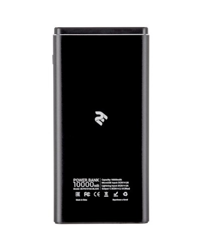 Power Bank 2E External Battery 10000mAh Black