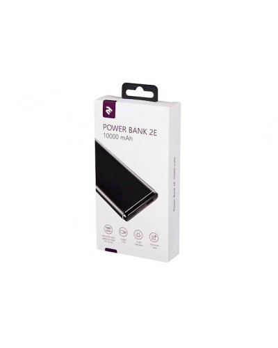 Power Bank 2E External Battery 10000mAh Black