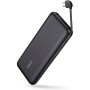 პორტატული დამტენი Aukey PB-N73C, 10000mAh , Type-C, USB-А, Micro USB, Power Bank, Black