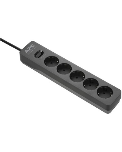 დამაგრძელებელი კაბელი APC Essential SurgeArrest 5 Outlet Black 230V Germany PME5B-GR