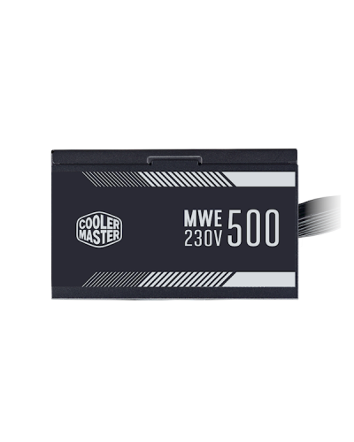კვების ბლოკი Cooler Master MWE White V2 500W 12cm fan