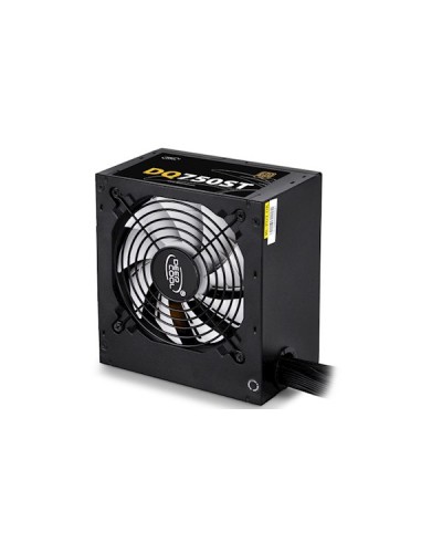 კვების ბლოკი DQ750ST, Deepcool, 750W real power supply with 80Plus Gold Certified and 120mm FDB Bearing PWM fan