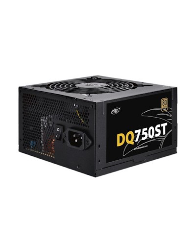 კვების ბლოკი DQ750ST, Deepcool, 750W real power supply with 80Plus Gold Certified and 120mm FDB Bearing PWM fan