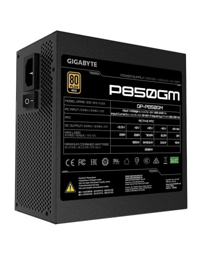 კვების ბლოკი GIGABYTE GP-P850GM PSU P850G (850 W) 