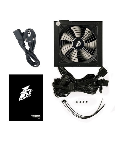 კვების ბლოკი 1STPlayer PS-700AX, 700W, 80 Plus, Power Supply, Black