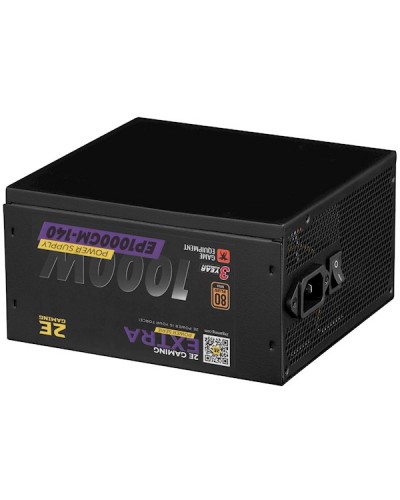 კვების ბლოკი 2E 2E-EP1000GM-140, 1000W, 80 Plus, Power Supply, Black