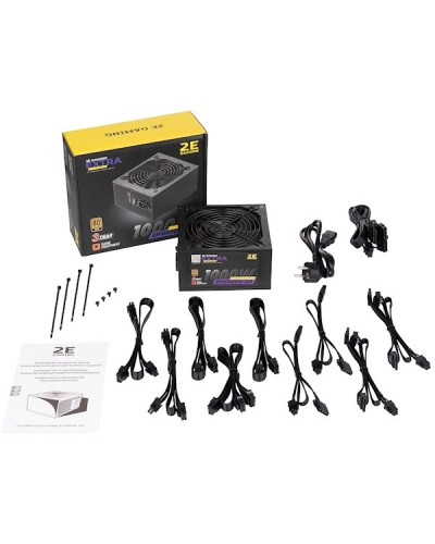 კვების ბლოკი 2E 2E-EP1000GM-140, 1000W, 80 Plus, Power Supply, Black