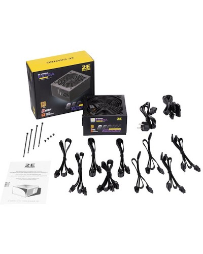 კვების ბლოკი 2E 2E-EP850GM-140, 850W, 80 Plus, Power Supply, Black