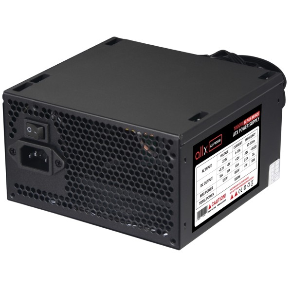 კვების ბლოკი ALLX AX-P1000B, 1000W, 80 Plus Bronze, Power Supply, Black