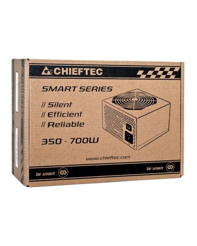 კვების ბლოკი Chieftec GPS-550A8 Smart, 550W, Power Supply, Black
