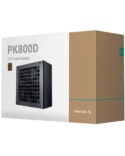 კვების ბლოკი Deepcool PK800D, 800W, 80 Plus, Power Supply, Black