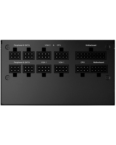 კვების ბლოკი MSI 306-7ZP0C11-CE0 MPG A850GF, 850W, 80 PLUS Gold  , Power Supply, Black