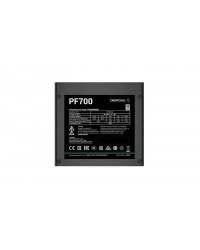 კვების ბლოკი PF700 DEEPCOOL, 80PLUS 230V EU 700W power supply with 120mm PWM function fan