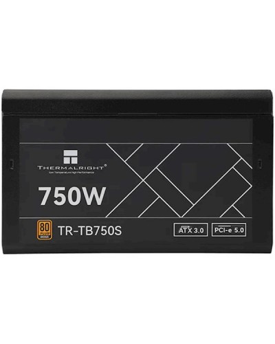 კვების ბლოკი ThermalRight TR-TB750S, 750W, 80 Plus, Power Supply, Black