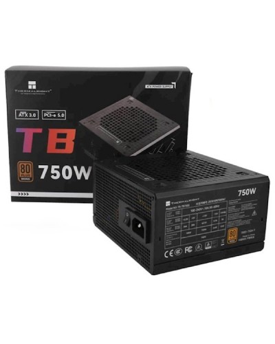 კვების ბლოკი ThermalRight TR-TB750S, 750W, 80 Plus, Power Supply, Black