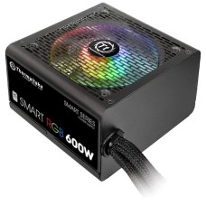 კვების ბლოკი Thermaltake Smart RGB 600W 80 Plus Sleeved Cables Black