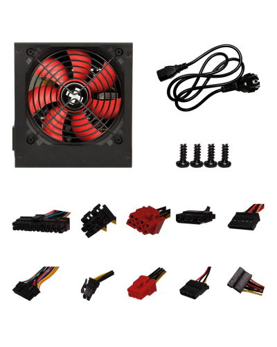 კვების ბლოკი XILENCE Performance C, XN044 | XP600R6 600W CE/TUV/RoHS,w/ 1,2M VDE power cord