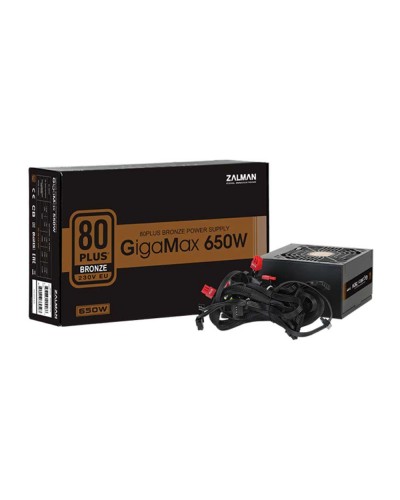 კვების ბლოკი ZALMAN POWER SUPPLY ZM650-GVII (650W) 80+BRONZE 230V EU