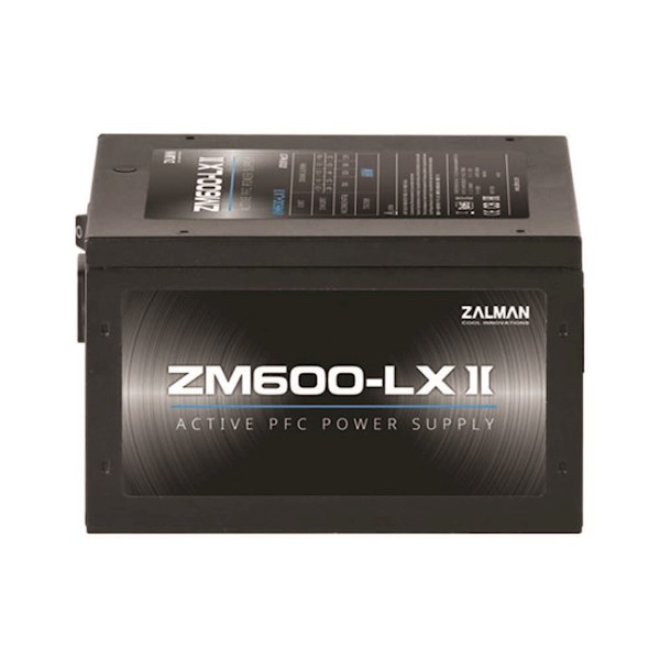 კვების ბლოკი Zalman Power supply ZM600-LXII (600W) Active PFC, 85%, 200-240V, EU