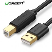 პრინტერის კაბელი UGREEN US135 (10350) USB 2.0 AM to BM print cable 1.5M