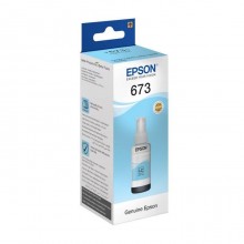 მელანი 673 C13T67354A, EPSON, ღია ლურჯი