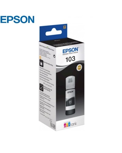 მელანი Epson 103 EcoTank Black ink bottle 65ml C13T00S14A