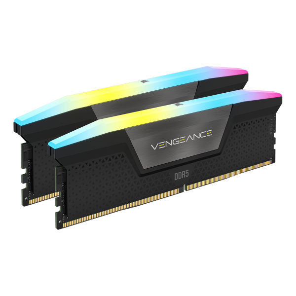 ოპერატიული მეხსიერება Corsair VENGEANCE RGB DDR5 32GB 6000MHz DUAL KIT CL36 - CMH32GX5M2E6000C36