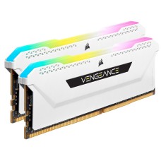 ოპერატიული მეხსიერება Corsair Vengeance RGB Pro SL 32GB (2x16GB) DDR4 3600 (PC4-28800) C18 1.35V Desktop Memory - White (CMH32GX4M2D3600C18W)