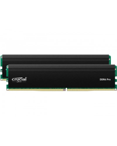ოპერატიული მეხსიერება Crucial Pro 32GB (2 x 16GB) 288-Pin PC RAM DDR4 3200 (PC4 25600) Desktop Memory Model CP2K16G4DFRA32A