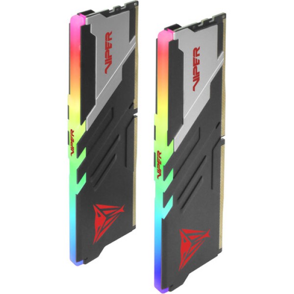 ოპერატიული მეხსიერება Patriot Viper Venom RGB DDR5 32GB (2 x 16GB) 7400MHz UDIMM Desktop Gaming Memory KIT - PVVR532G740C36K