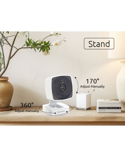 ვიდეო სათვალთვალო კამერა Blurams A12S FoldVue, Indoor Security Camera, White