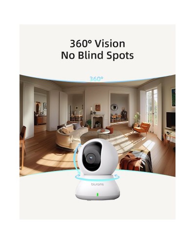 ვიდეო სათვალთვალო კამერა Blurams A33 Dome Nexa, Indoor Security Camera, White
